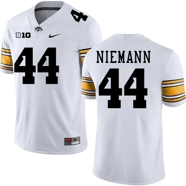 Ben Niemann Iowa Jersey,University Of Iowa Hawkeyes Fotoball Uniforms,Jersey,Gears-White